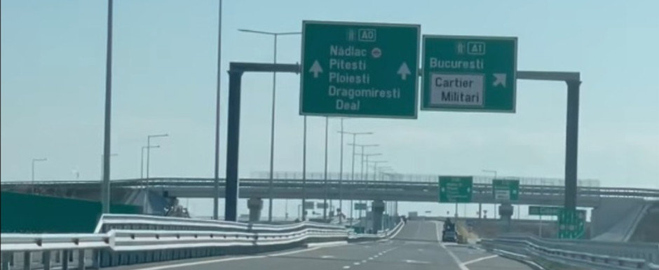 Adio, aglomeratie in trafic! O noua portiune de drum de pe Autostrada de Centura A0 se deschide chiar astazi Adio, aglomeratie in trafic! O noua portiune de drum de pe Autostrada de Centura A0 se deschide chiar astazi