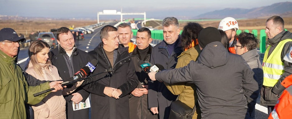 Adio, aglomeratie in trafic! Saptamana viitoare se deschide o noua sectiune din Autostrada Transilvania, cu 8 luni mai devreme decat era prevazut in contract