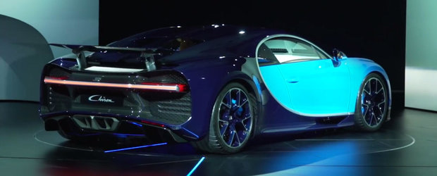 Adio, asteptare. Uite cum suna noul motor W16 de pe Bugatti Chiron