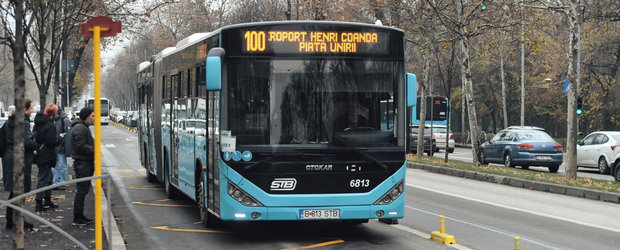 Adio, stat in trafic! Au fost deschise noi culoare unice pentru autobuzele din Bucuresti. "3 minute in prezent, fata de 25 inainte!"