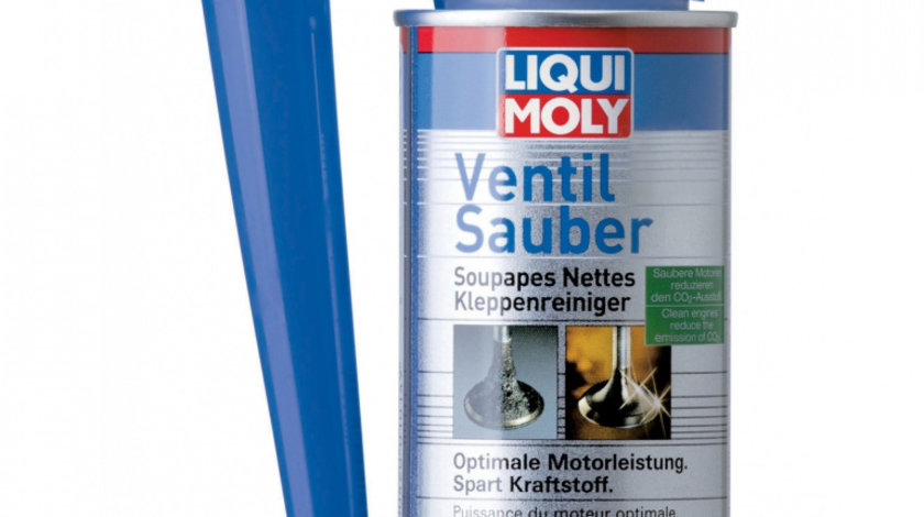 Aditiv carburant benzina pentru curatarea supapelor, Liqui Moly Ventil Sauber, 150ml