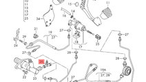 Aerisitor conducta ambreiaj 1K0721468A Vw Passat B...