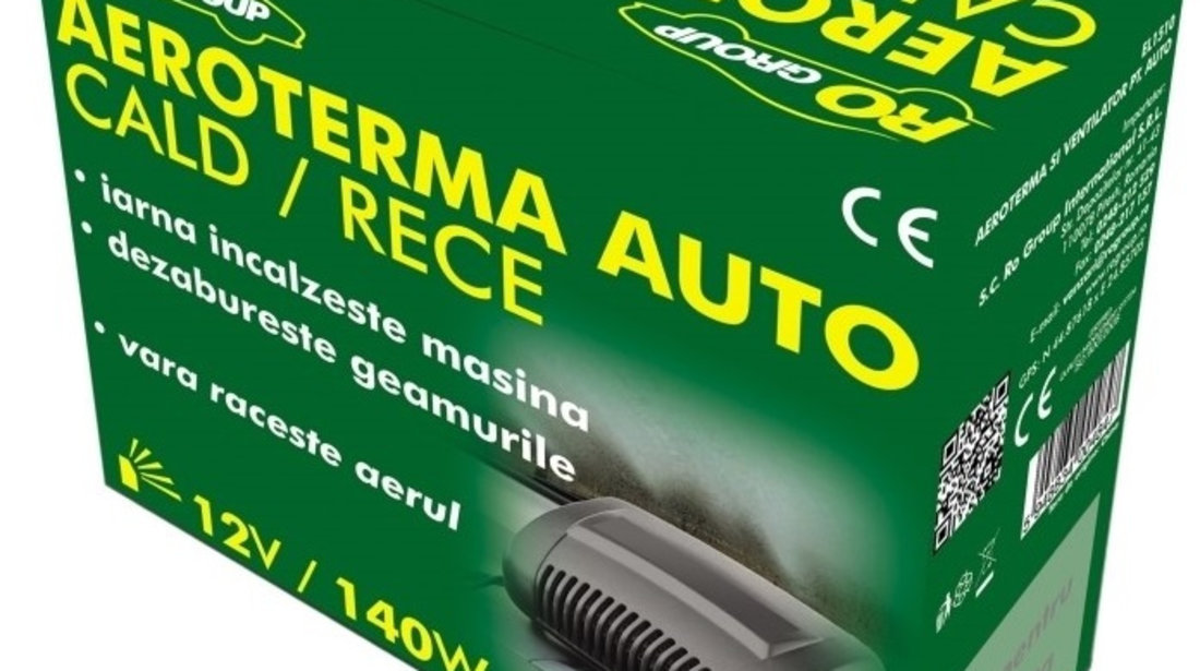 Aeroterma Auto 12V 140W Ro Group EL1510