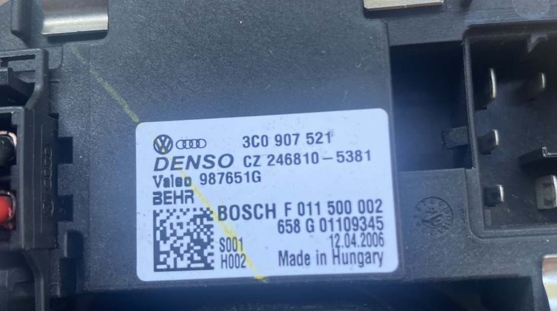 aeroterma ventilație denso Bosch  3c0 907 521 3c0907521