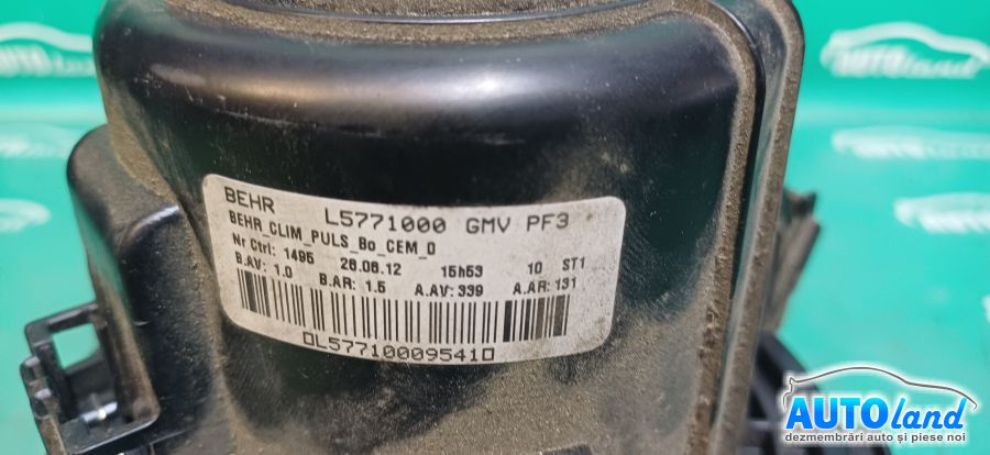 Aeroterma ventilator Habitaclu Incalzire L5771000 Citroen C5 RD 2008
