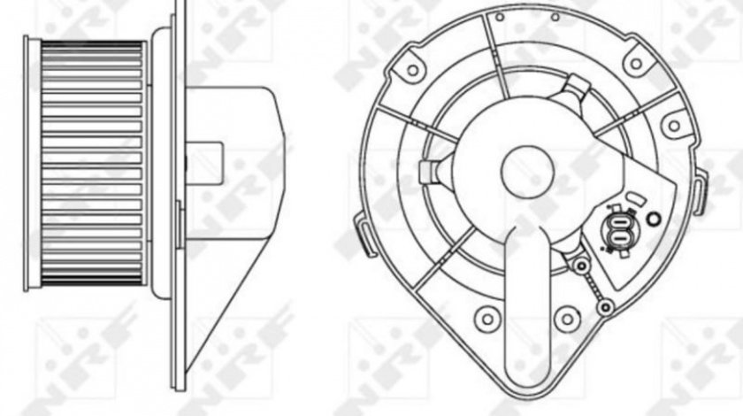 Aeroterma Volkswagen VW GOLF Mk II (19E, 1G1) 1983-1992 #2 176820021