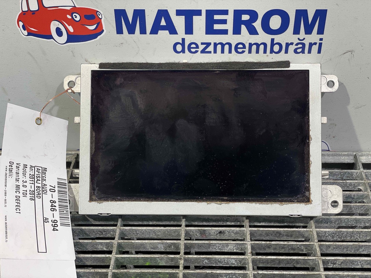 AFISAJ BORD AUDI A5 A5 3.0 TDI - (2011 2016)