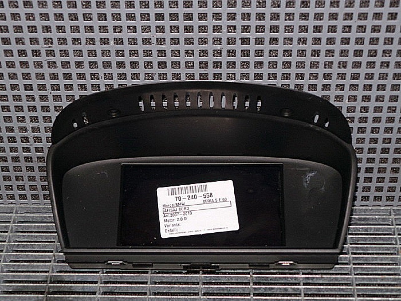 AFISAJ BORD BMW SERIA 5 E 60 SERIA 5 E 60 2.0 D - (2007 2010)
