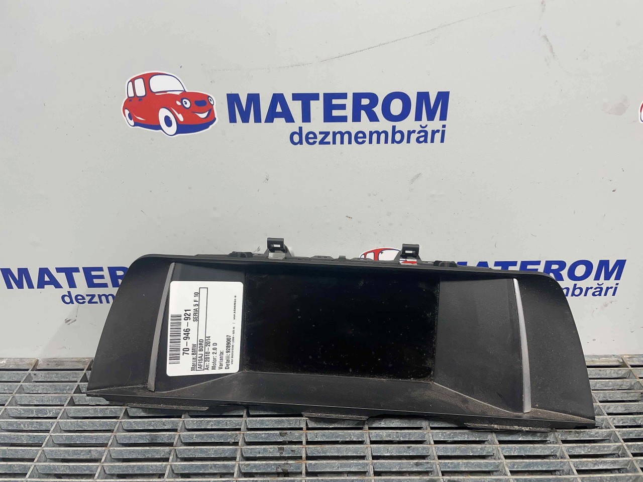 AFISAJ BORD BMW SERIA 5 F 10 2.0 D - (2010 2014)
