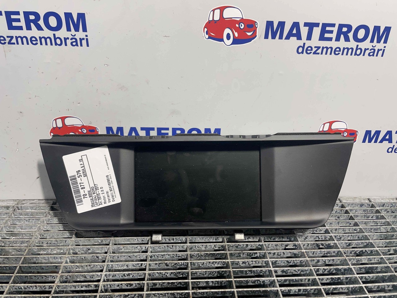 AFISAJ BORD BMW SERIA 5 F 10 2.0 D - (2010 2017)