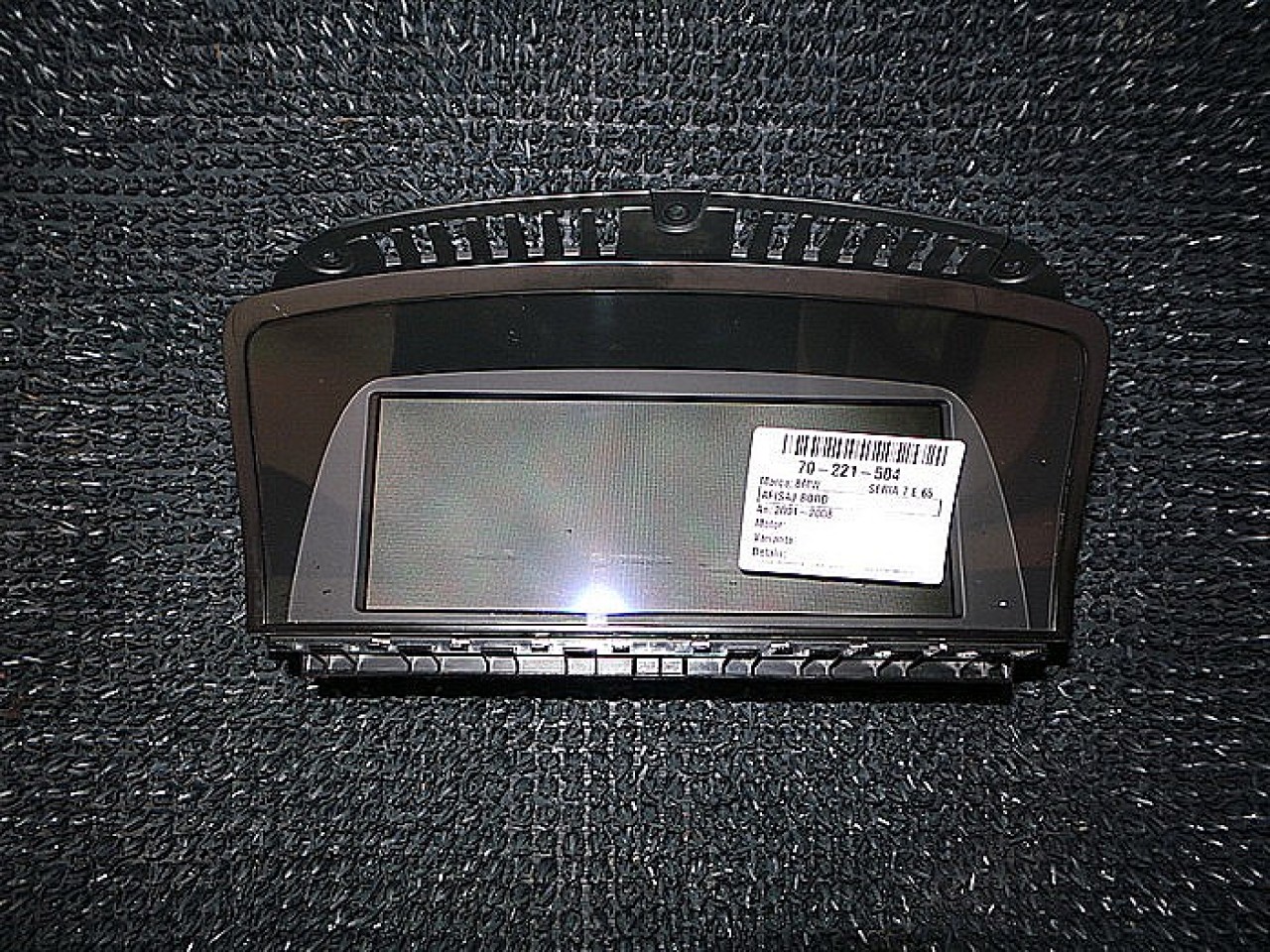 AFISAJ BORD BMW SERIA 7 E 65 - - (2001 2