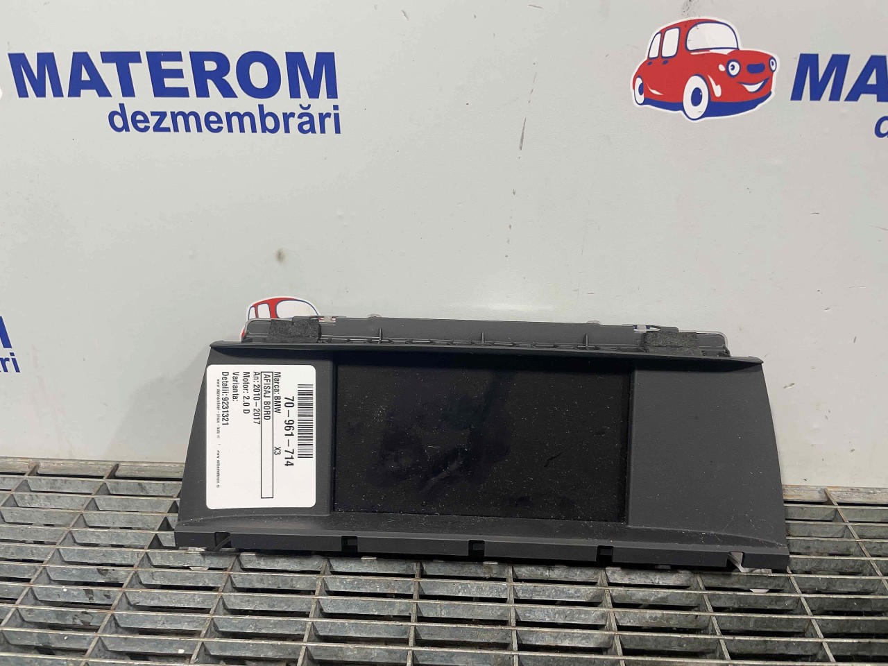 AFISAJ BORD BMW X3 X3 2.0 D - (2010 2017)