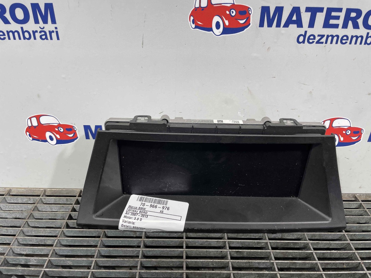 AFISAJ BORD BMW X5 3.0 D - (2007 2013)