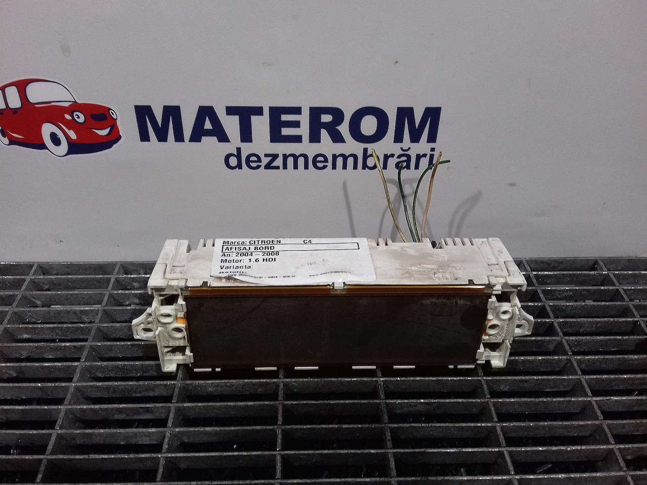 AFISAJ BORD CITROEN C4 C4 1.6 HDI - (2004 2008)