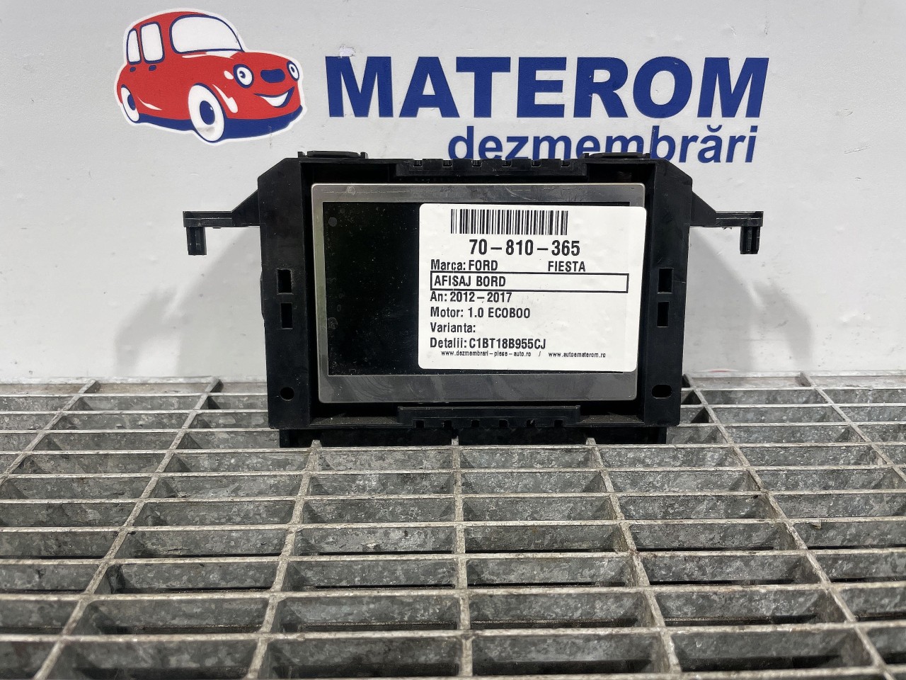 AFISAJ BORD FORD FIESTA 1.0 ECOBOOST - (