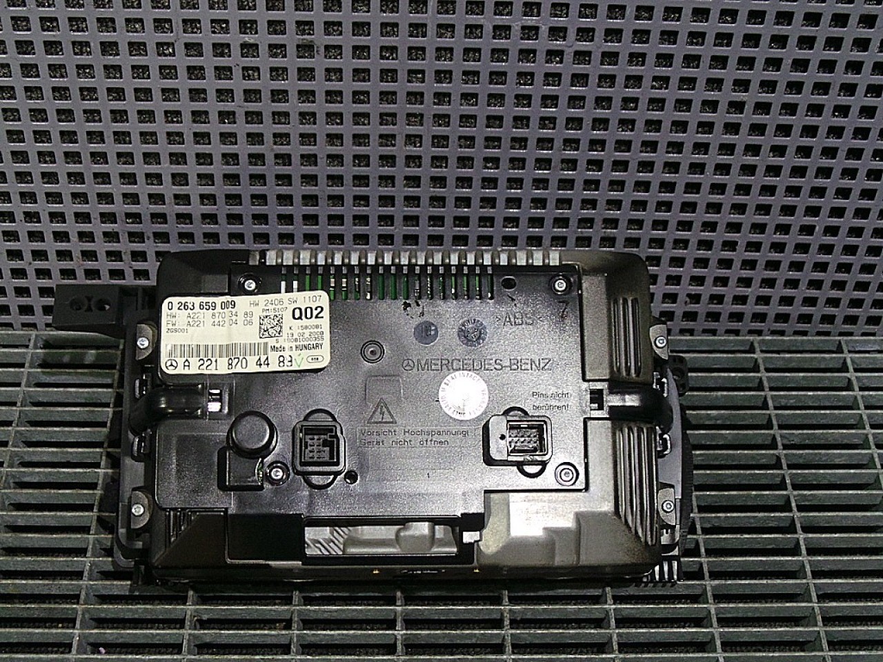 AFISAJ BORD MERCEDES S-CLASS S-CLASS 3.0 CDI - (2006 2013)