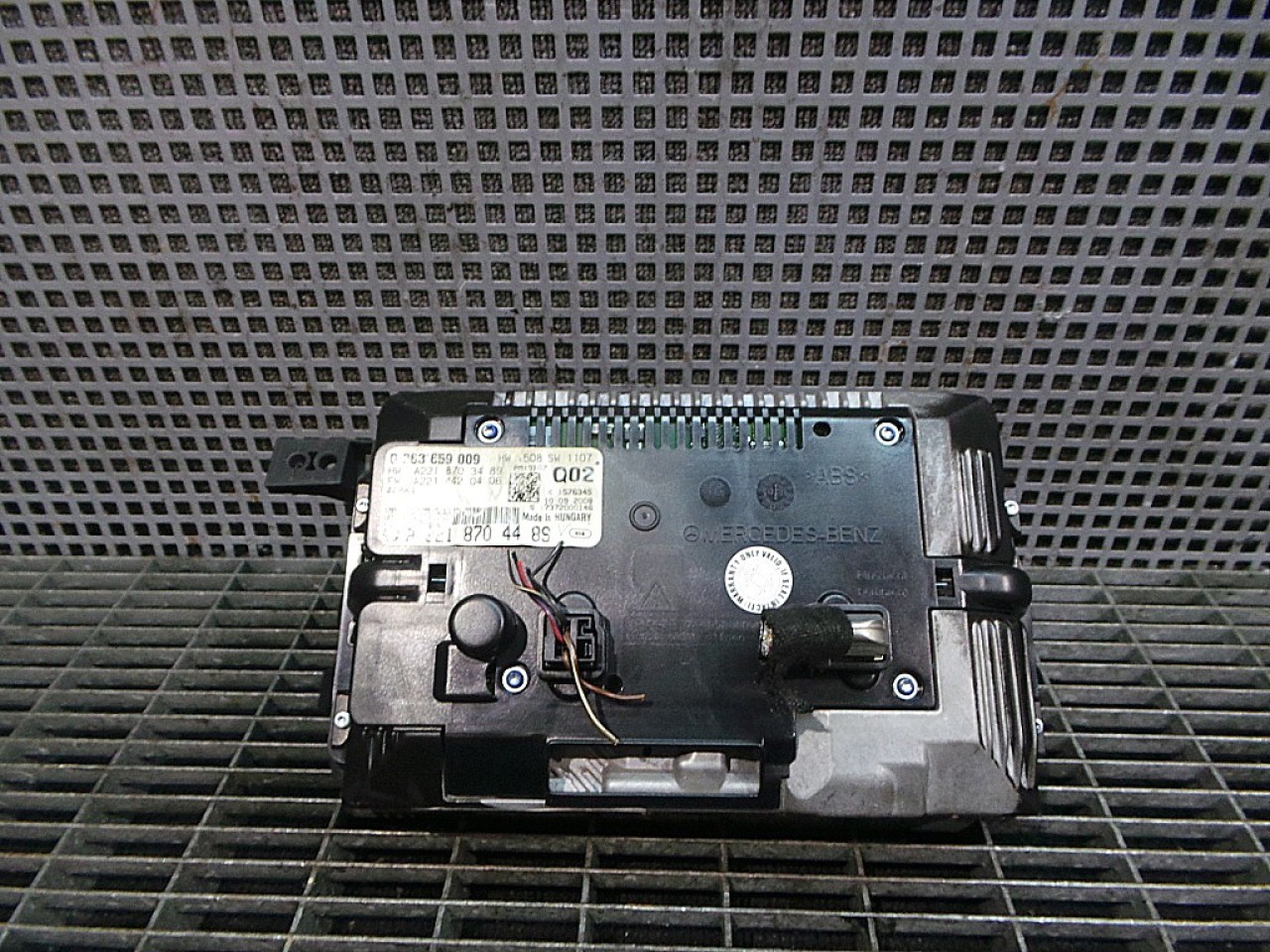 AFISAJ BORD MERCEDES S-CLASS S-CLASS 3.0 CDI - (2006 2013)
