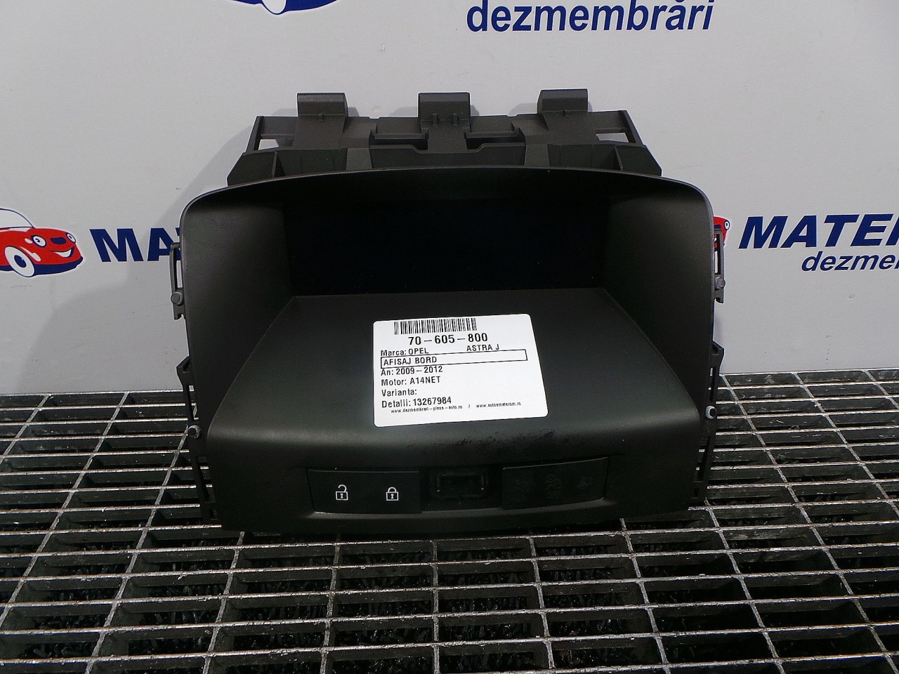 AFISAJ BORD OPEL ASTRA J ASTRA J A14NET - (2009 2012)