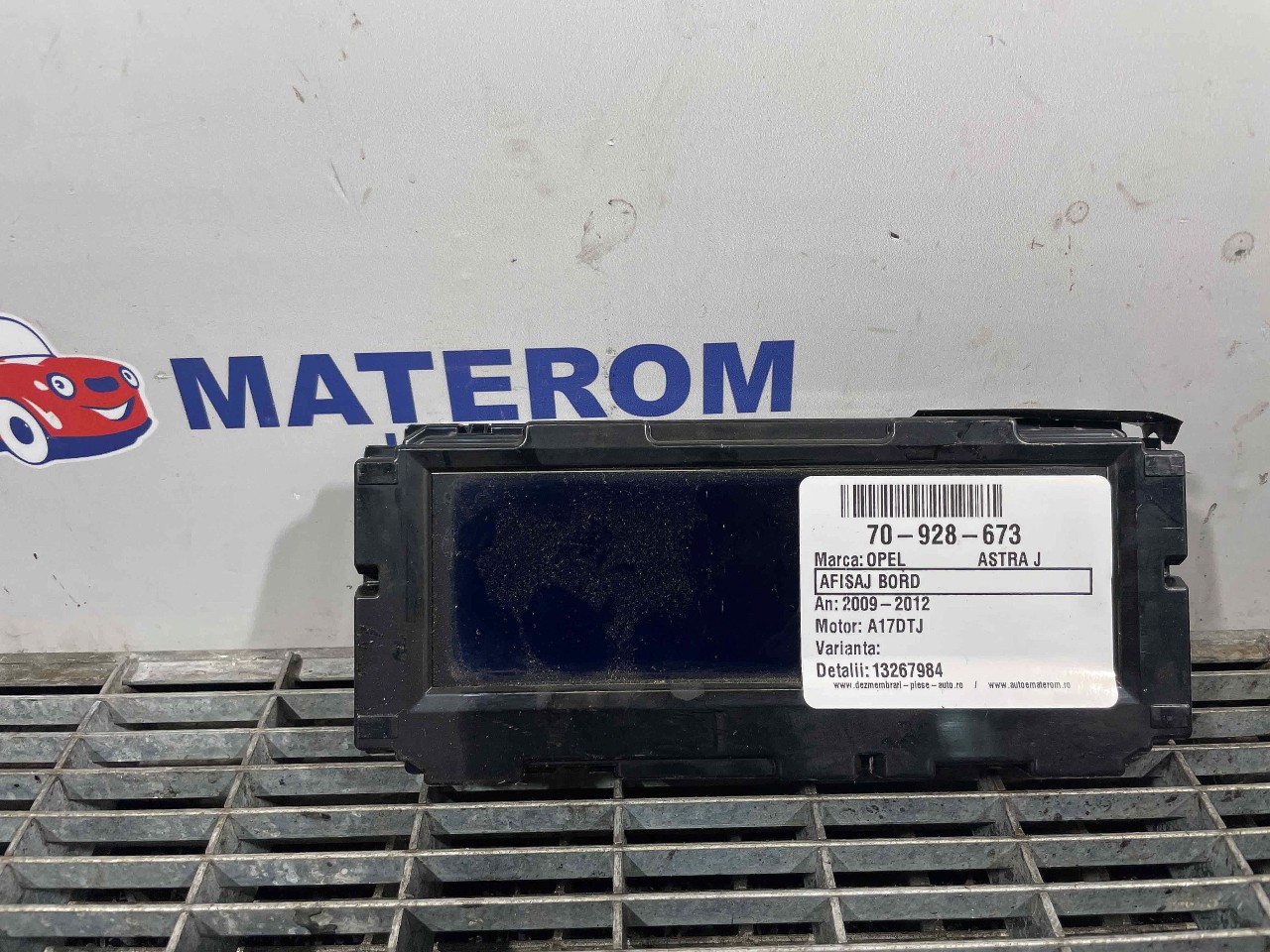 AFISAJ BORD OPEL ASTRA J ASTRA J A17DTJ - (2009 2012)