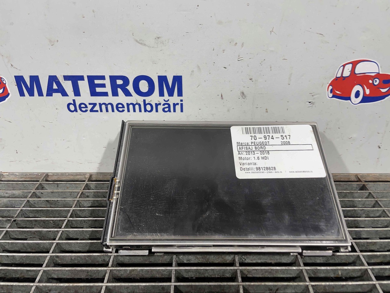 AFISAJ BORD PEUGEOT 2008 1.6 HDI - (2013 2018)