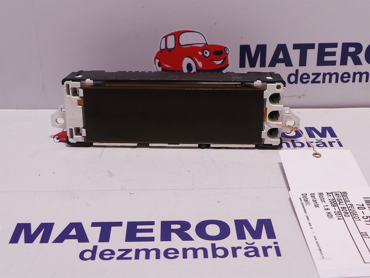AFISAJ BORD PEUGEOT 207 207 1.6 HDI - (2009 2014)