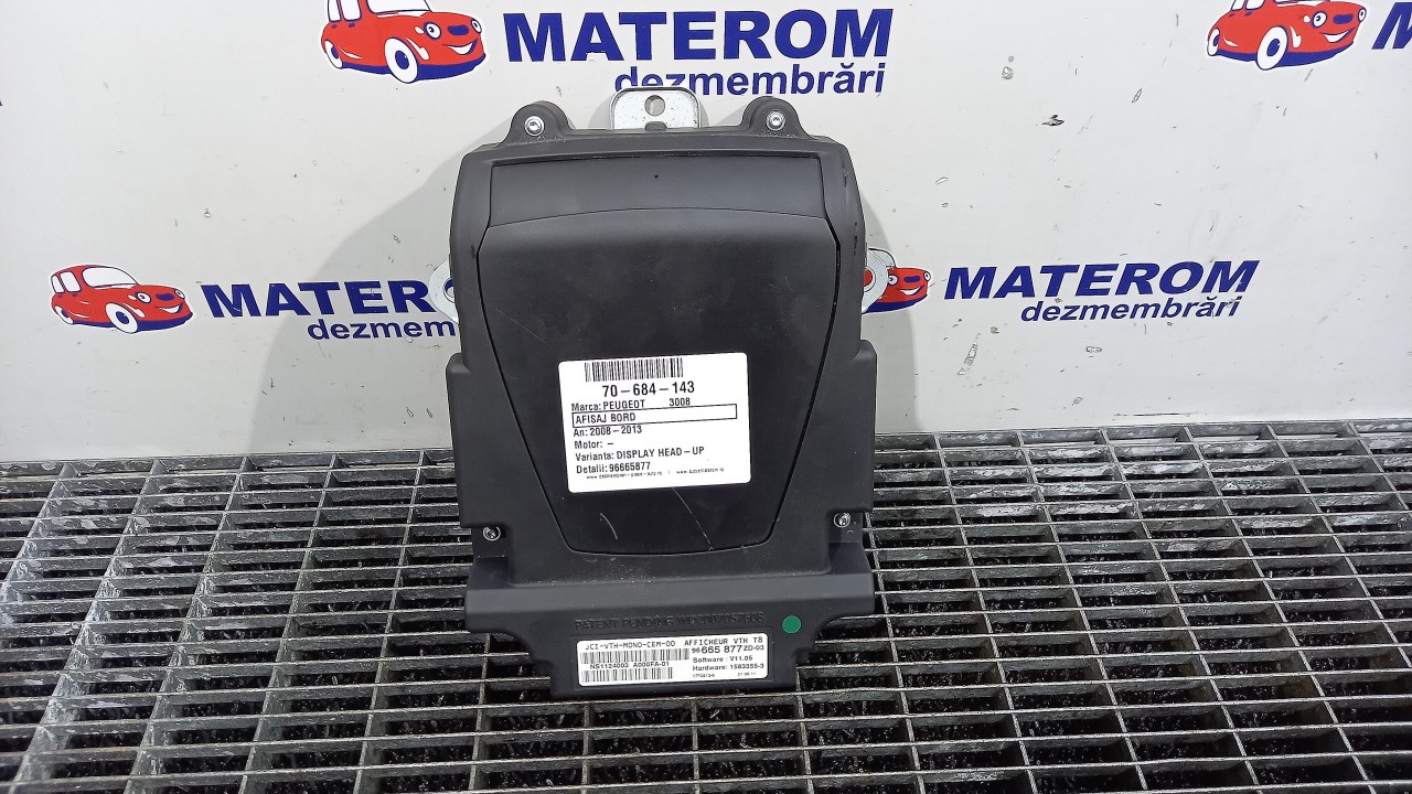 AFISAJ BORD PEUGEOT 3008 - - (2008 2013)