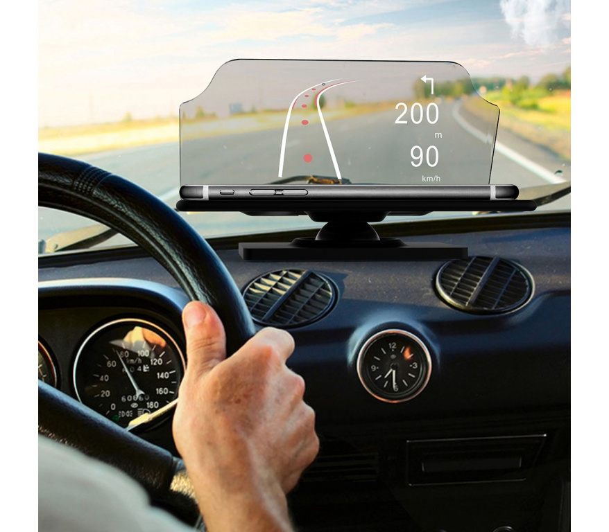 Afisaj Pe Parbriz Head Up Display Pentru Telefon Tip Hud