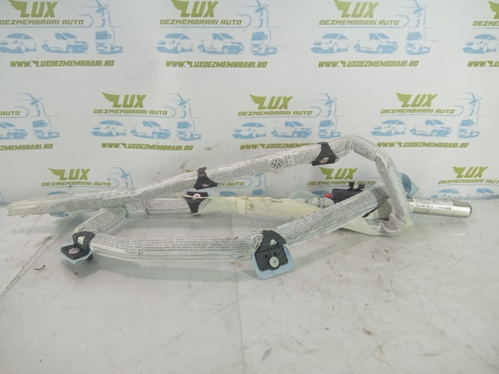 Airbag cortina 3c0880742b Volkswagen VW Passat B6 [2005 - 2010] 2.0 tdi BMP