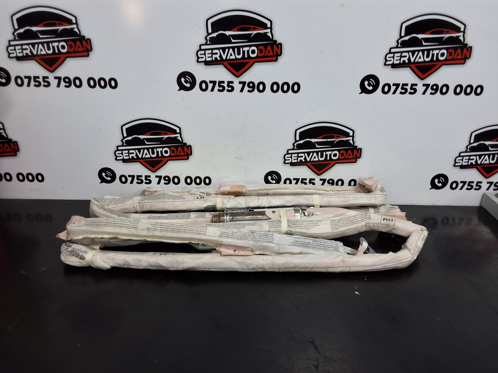 Airbag cortina BMW Seria 7 (2008-2015) [F01, F02] 3.0 Motorina 2012, STANGA+DREAPTA / 84911027107 / 85911027207