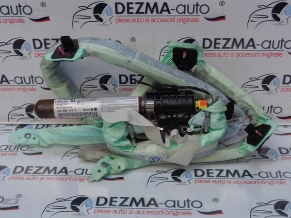 Airbag cortina dreapta, 3C0880742E, Vw Passat (3C2) 2.0tdi (id:215930)