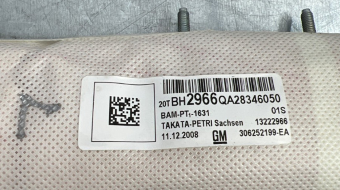 Airbag cortina dreapta Opel Insignia 2.0 CDTI, sedan 2014 (206252199EA)