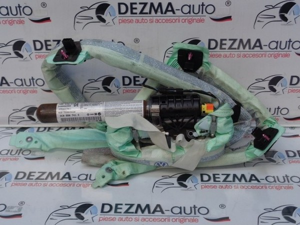 Airbag cortina stanga, 3C0880741E, Vw Passat Variant (3C5) 2.0tdi