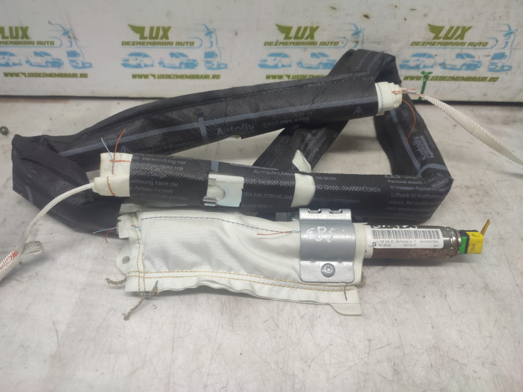 Airbag cortina stanga 9650247880 Peugeot 207 [2006 - 2009] 1.6 hdi 9H01