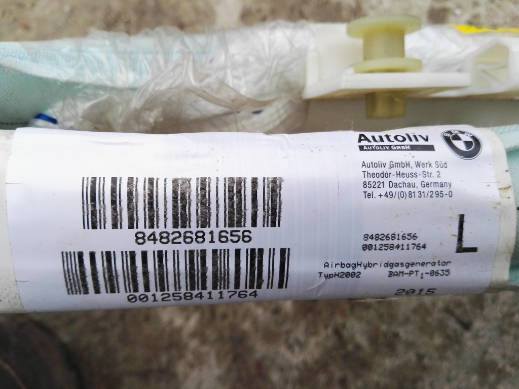 AIRBAG CORTINA stanga BMW 320 E46 8482681656 / 8482681656