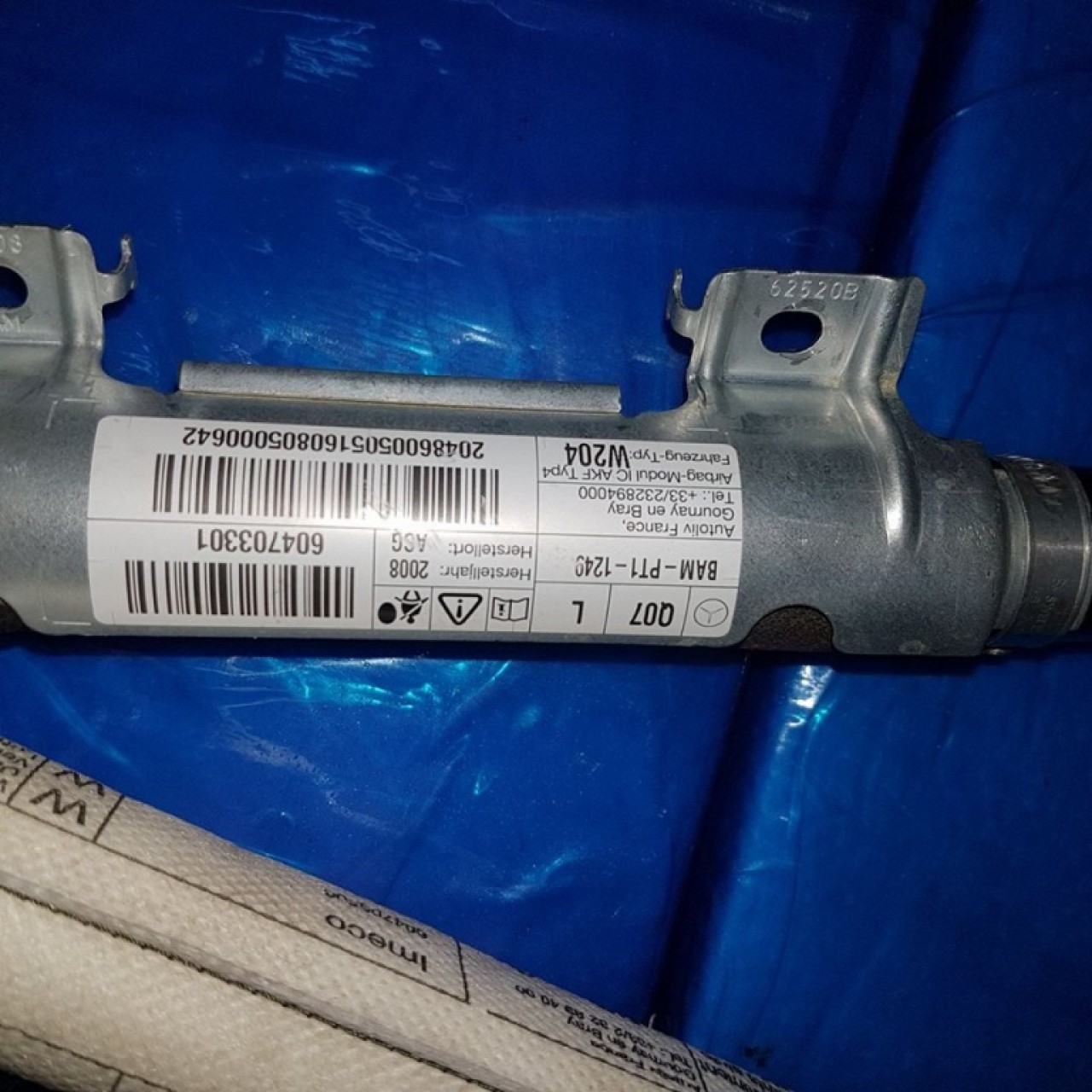 Airbag cortina stanga cod 604703301 mercedes c-classe w204