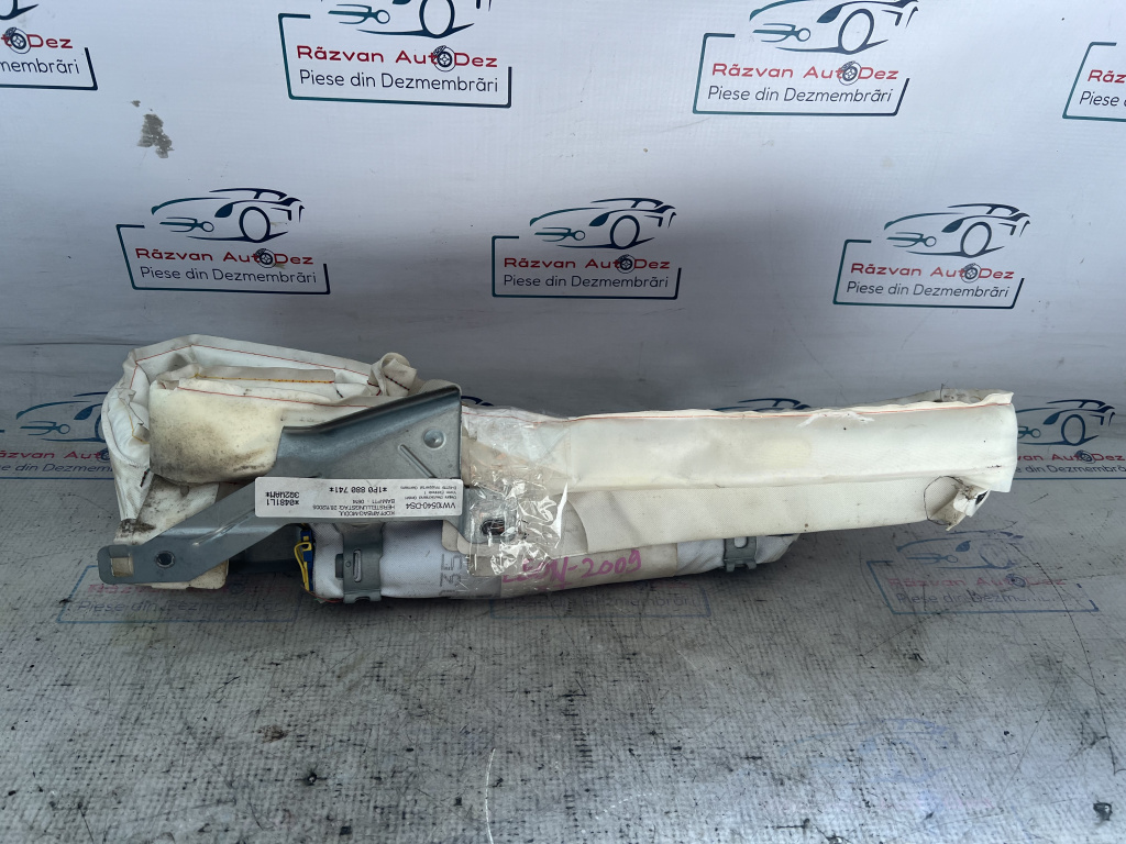 Airbag cortina stanga Seat Leon 2009, 1P0880741
