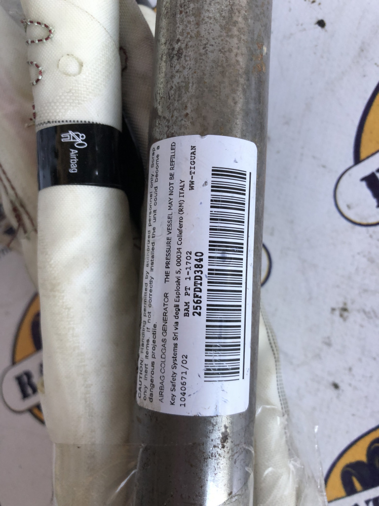 Airbag cortina stanga Volkswagen Tiguan 2014, 256FDTD3840