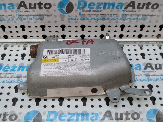Airbag dreapta fata, 601190400E, Bmw 5 (E60) (id:184184)