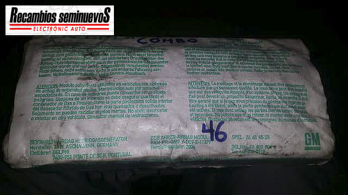 AIRBAG dreapta OPEL CORSA 16835554 / 13080416835554 / 130804