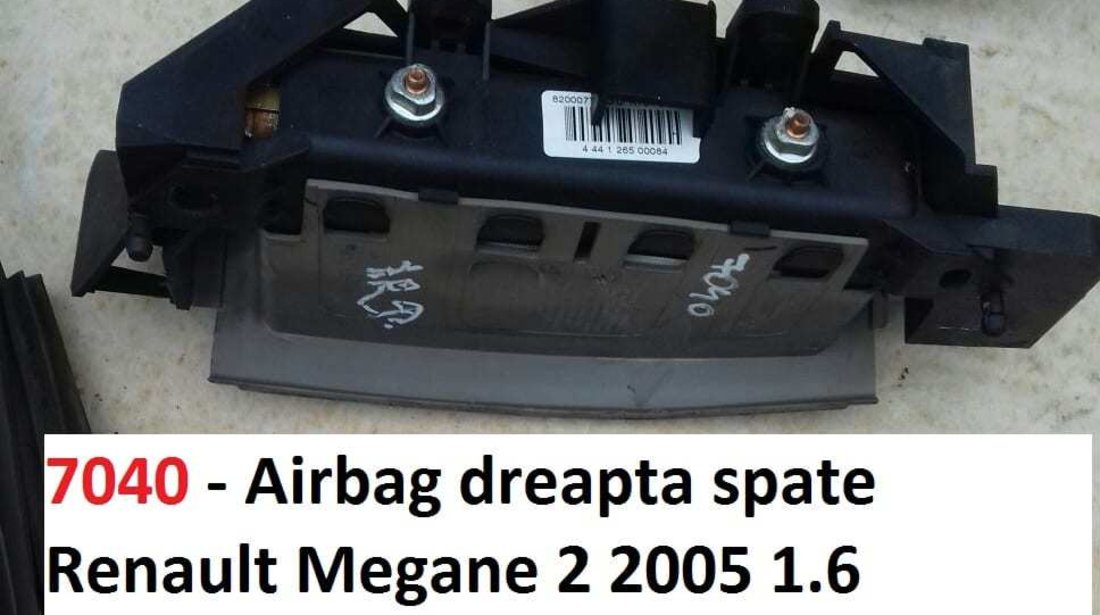 Airbag dreapta spate Renault Megane 2