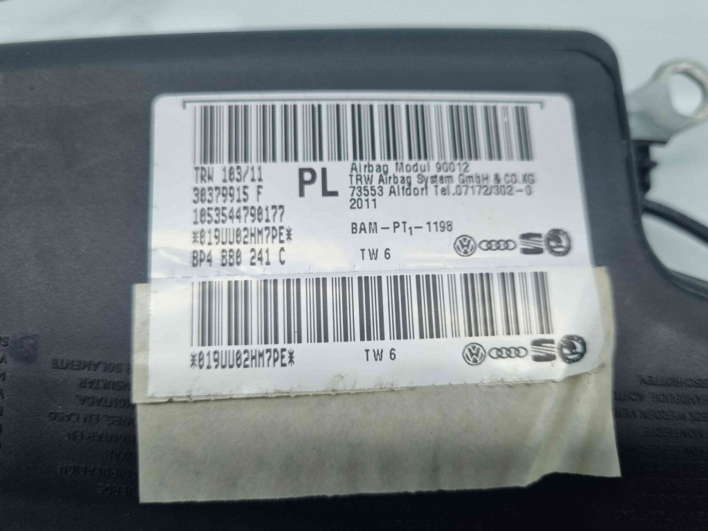 Airbag genunchi Audi A3 Sportback (8PA) [Fabr 2004-2013] 8P4880241C