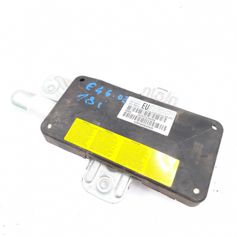 Airbag Lateral Dreapta,fata,portiera BMW 3 (E46) 1998 - 2007 34703723003W, 30339880A, 3033 9880 A, 3033 9880A, 1002560750080, C0065661A, C006 5661 A, C006 5661A, 02B0449B40438