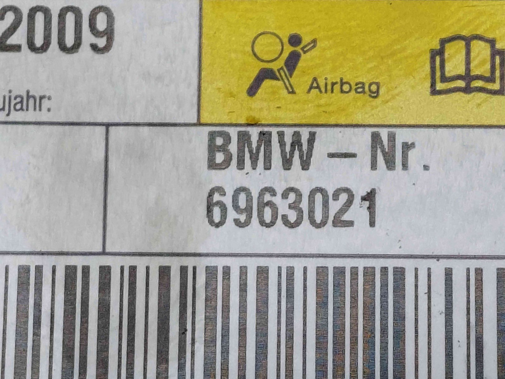 Airbag lateral stanga Bmw 5 (E60) [Fabr 2004-2010] 6963021