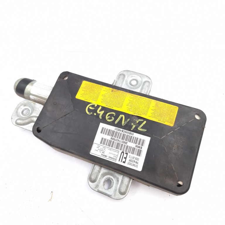 Airbag Lateral Stanga,fata,portiera BMW 3 (E46) 1998 - 2007 30821743708X, 537645700287, 00B098CB40531, TRW 0006 2619 F, TRW00062619F, 0006 2617 G, 00062617G