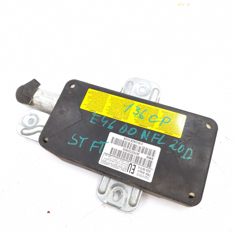 Airbag Lateral Stanga,fata,portiera BMW 3 (E46) 1998 - 2007 30703722903I, 30703722903, 7037229, 30339879A, 3033 9879 A, BAMPT10614, BAM-PT1-0614