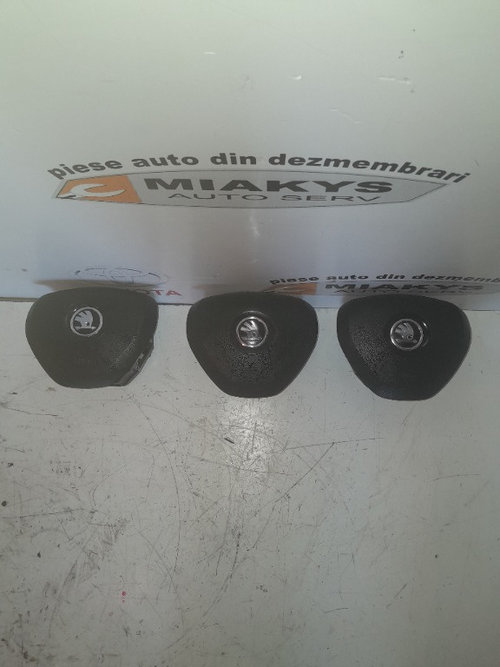 Airbag șofer Skoda Fabia / kodiaq / cod - 6V0 880 201 F / an -2015 - 2020