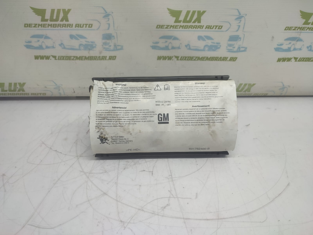 Airbag pasager 13111177 Vauxhall Zafira B [2005 - 2008] 1.9 cdti Z19DTH