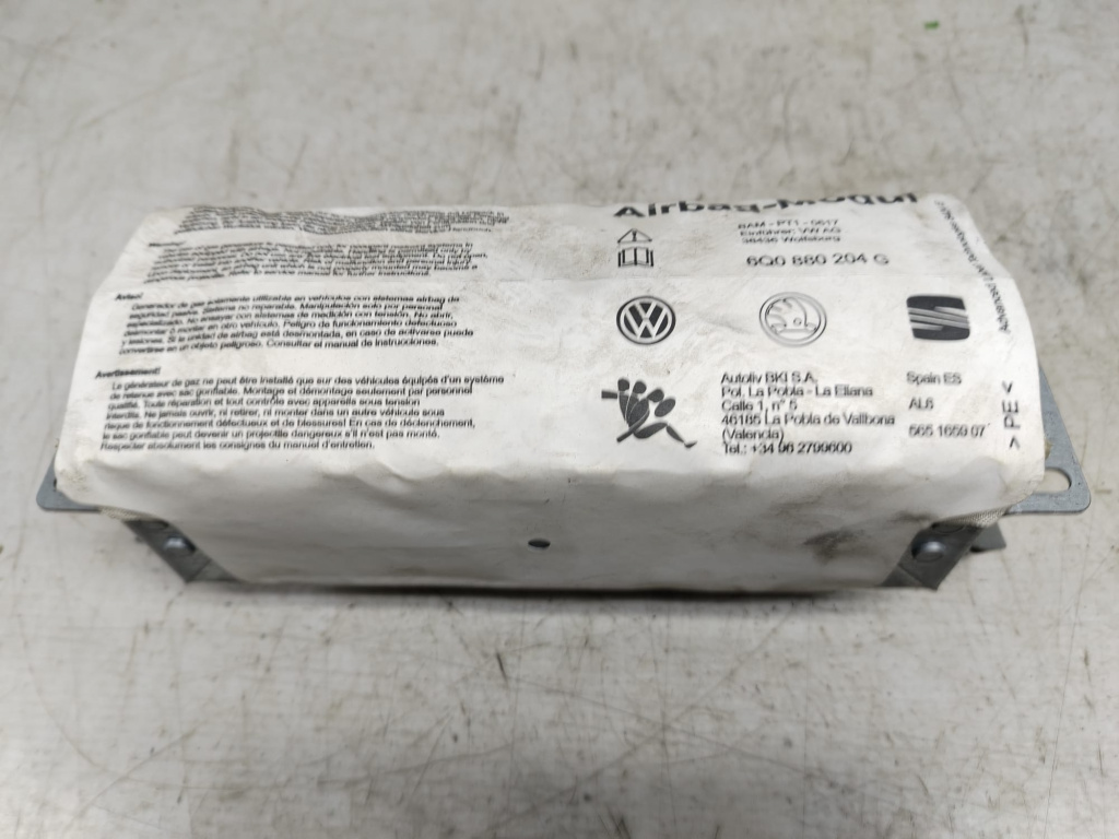 Airbag pasager 6q0880204g Skoda Fabia 6Y [facelift] [2004 - 2007]