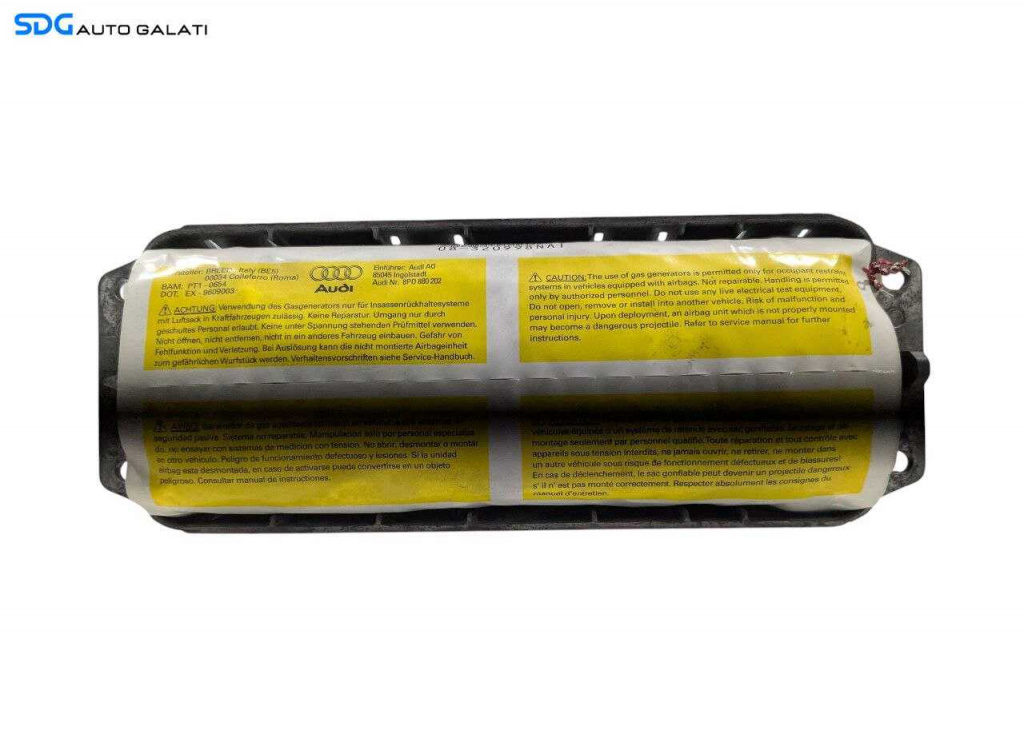 Airbag Pasager Audi A3 8P 2003 - 2012 Cod 8P0880202 [L6904]