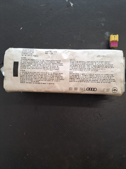 Airbag pasager Audi A4 (8EC, B7) - COD 8E0880204E